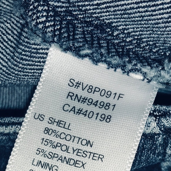 F21 Dark Denim High Waist Button Fly Shorts -Sz 27 - Picture 11 of 11